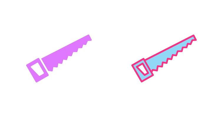 Handsaw Icon Design