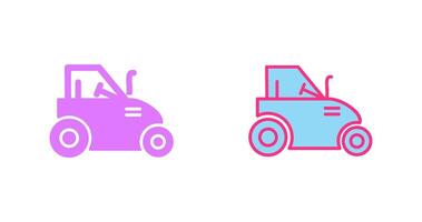 Tractor Icon Design vector