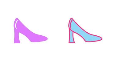 tacones de aguja icono diseño vector