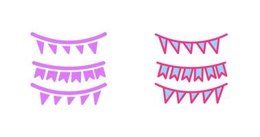 Garlands Icon Design vector