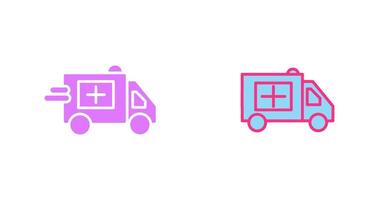 Ambulance Icon Design vector