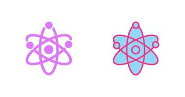 Atom Icon Design vector