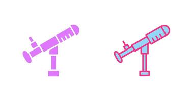 Telescope Icon Design vector