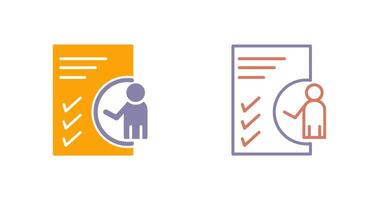Checklist Icon Design vector
