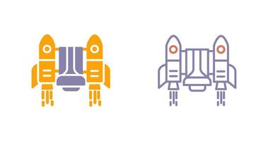 Jetpack Icon Design vector