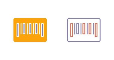 Barcode Icon Design vector