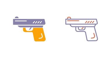 diseño de icono de pistola vector