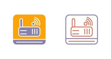 Modem Icon Design vector