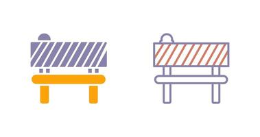 Barrier Icon Design vector