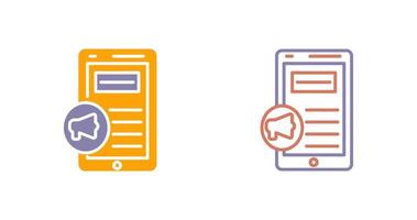 Megaphone Icon Design vector