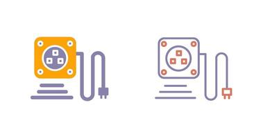 Socket Icon Design vector