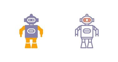 Robotic Icon Design vector