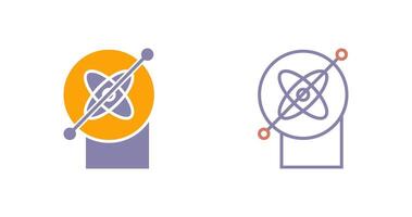 Gyroscope Icon Design vector