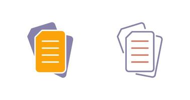 Document Icon Design vector