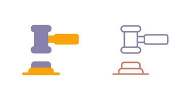 Gavel Icon Design vector