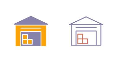 Warehouse Icon Design vector