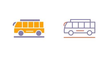 Bus Icon Design vector