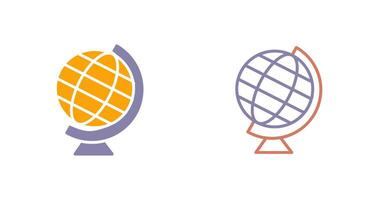 Globe Icon Design vector