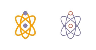 Atom Icon Design vector