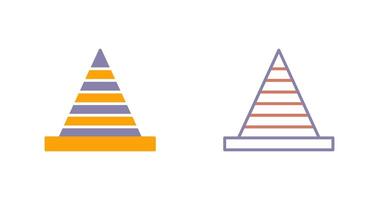 Cone Icon Design vector