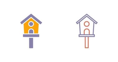 Birdhouse Icon Design vector