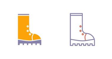 Boot Icon Design vector