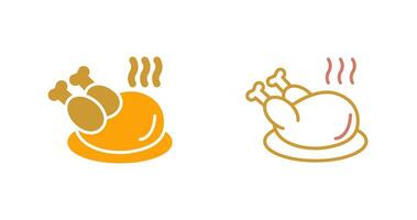 diseño de icono de pollo vector