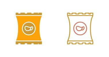 Chips Icon Design vector