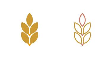 Wheat Icon Design vector