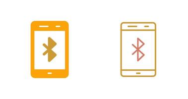 Bluetooth Icon Design vector