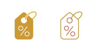 Discount Icon Design vector