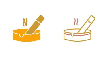 Ashtray Icon Design vector