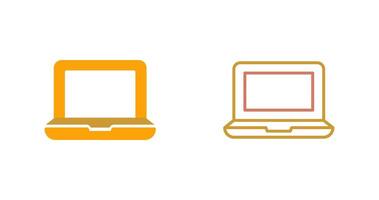 Laptop Icon Design vector