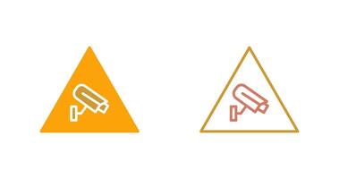 Warning Icon Design vector