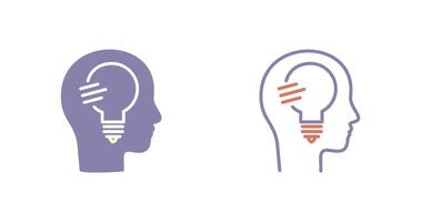 Thinking Icon Design vector