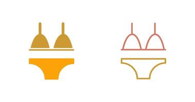 Bikini Icon Design vector