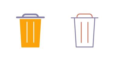 Garbage Icon Design vector