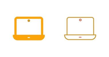 Laptop Icon Design vector