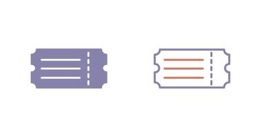 Tickets Icon Design vector