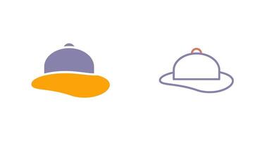 mujeres sombrero icono diseño vector