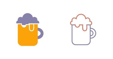 Pint of Beer Icon Design vector