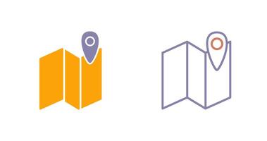 Map Icon Design vector