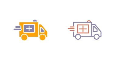 Ambulance Icon Design vector