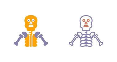 Skeleton Icon Design vector