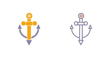 Anchor Icon Design vector