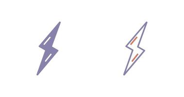 Lightning Icon Design vector