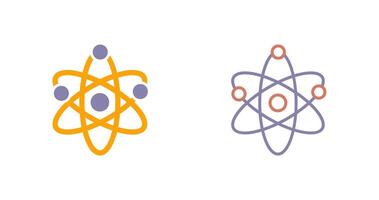 Atom Icon Design vector