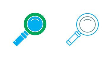 magnifying Icon Design vector