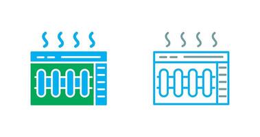 Heater Icon Design vector