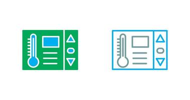 Thermostat Icon Design vector